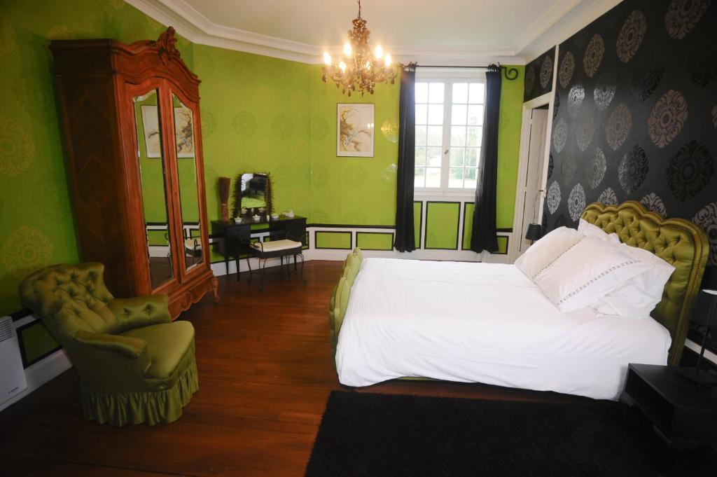 Chateau De Bertreville Bed and Breakfast Kamer foto